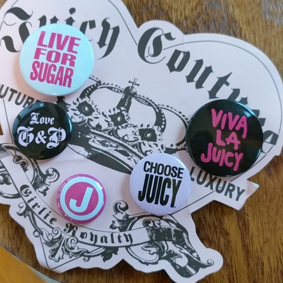 JUICY COUTURE PINS! - Picture 3 of 5